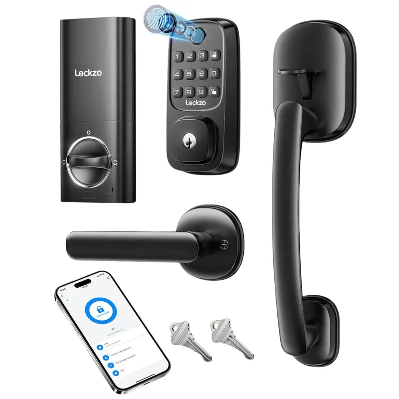 Keyless Entry Smart Lock Handle Set 1