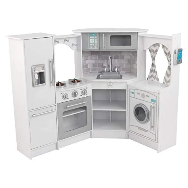 Kidkraft Ultimate Corner Wooden Play Kitchen 1