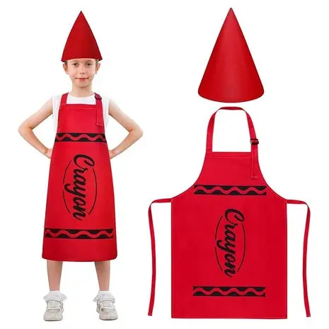 Kids Crayon Costume Set 1