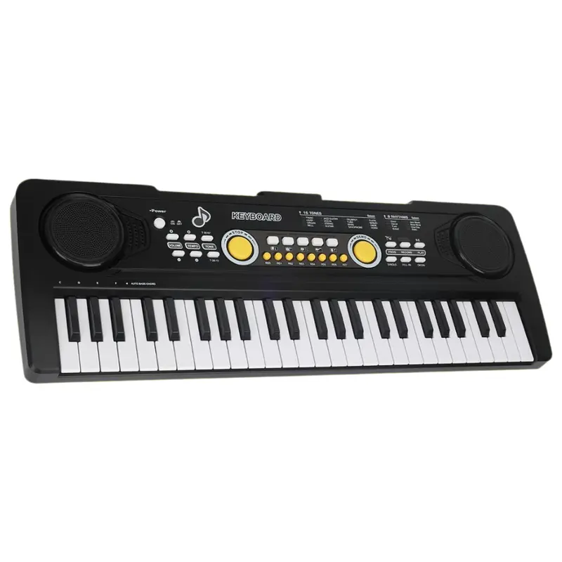 Kids Electronic 49 Key Piano Keyboard With Microphone 1