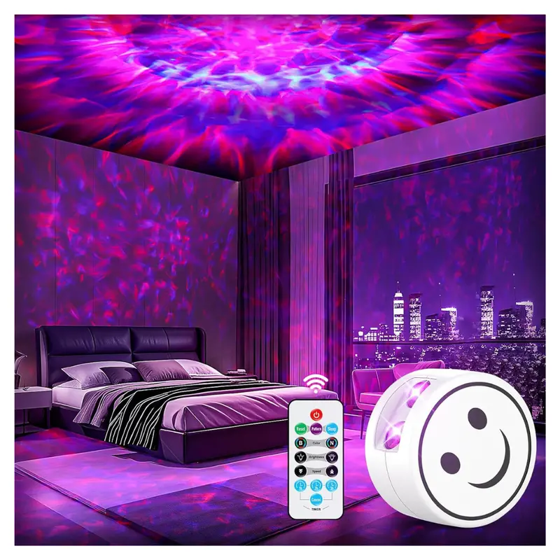 Kids Galaxy Star Projector Night Light With Timer & Remote 1