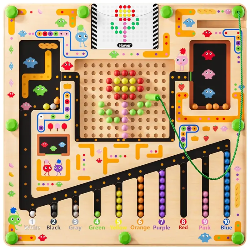 Kids Magnetic Maze Montessori Toy 1