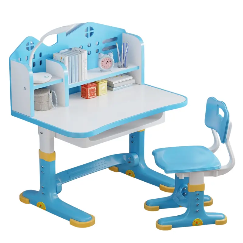 Kids Study Writing Tables With Bookstand & Drawer 1