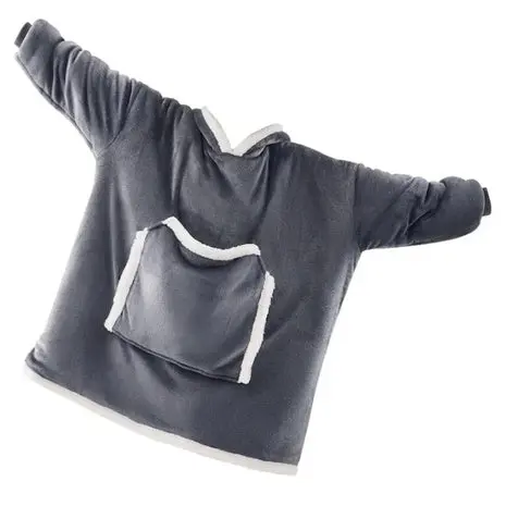 Kids’ Wearable Cozy Sherpa Blanket Hoodie 1