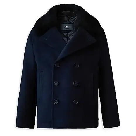 Kids' Wool Peacoat 1