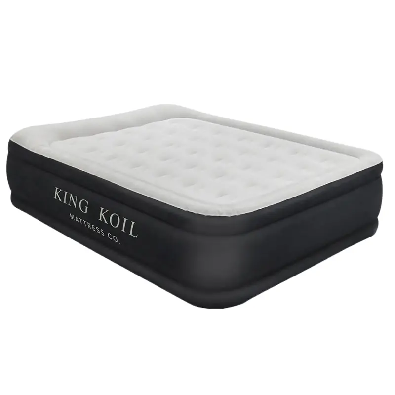 King Koil Luxury Pillow Top Plush Blow Up Queen Air Mattress 1