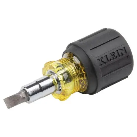 Klein Tools 6-In-1 Stubby Screwdriver & Nut Driver 1