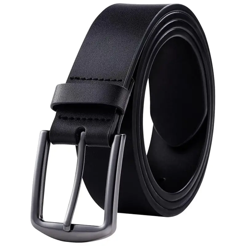 Km Legend Men's Leather Work Business And Casual Dress Belt 1