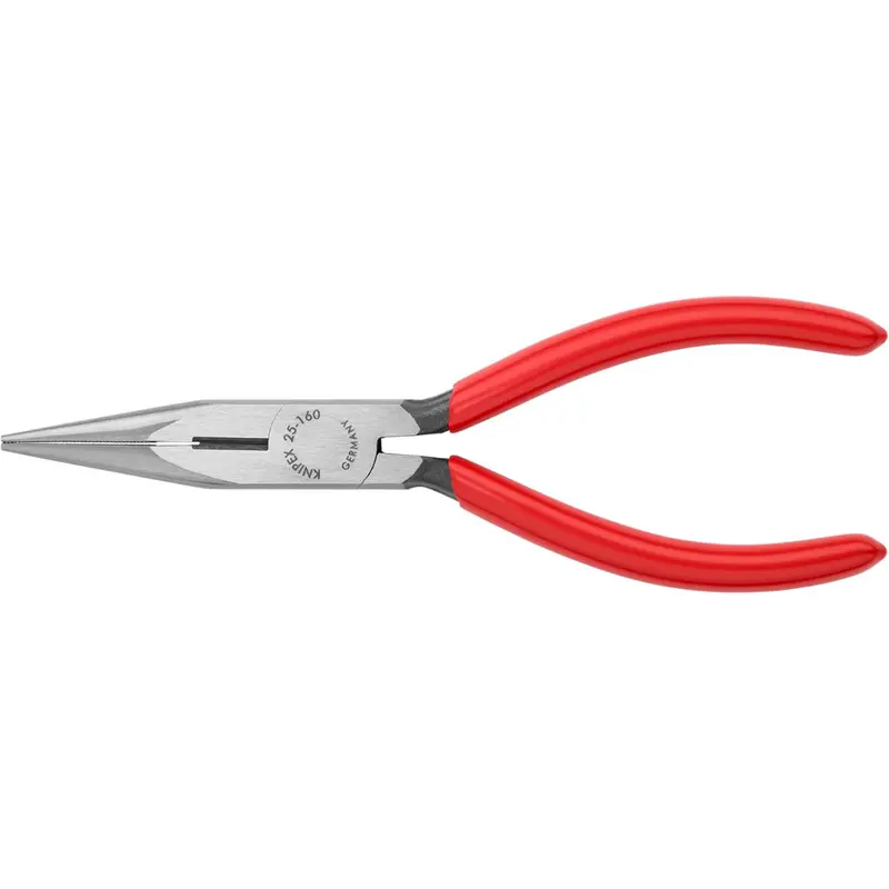 Knipex 25 01 160 Long Nose Pliers With Cutter 6 1/4 Inch 1