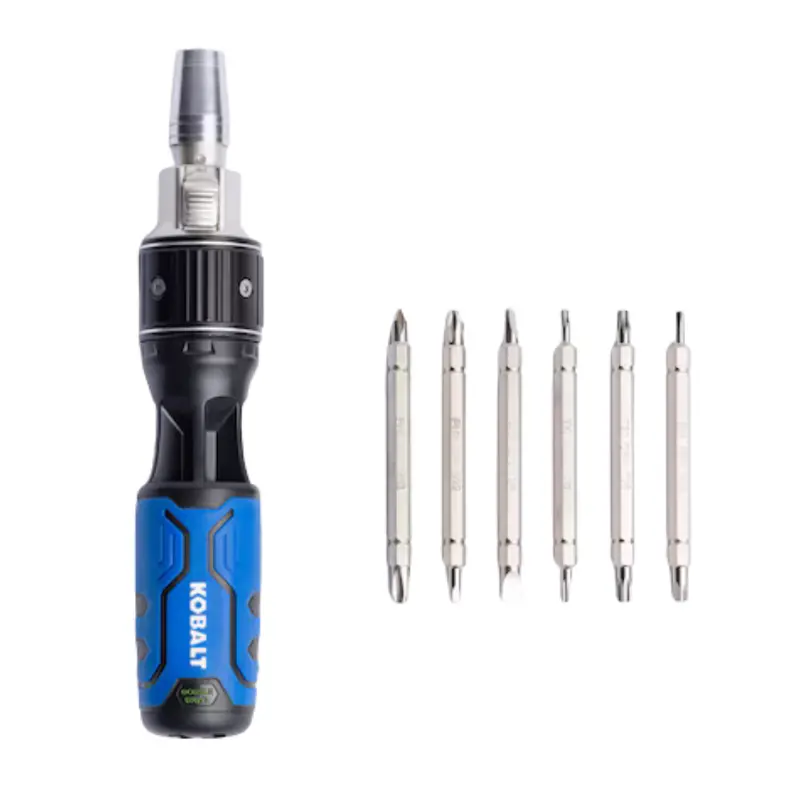 Kobalt 12-In-1 Double Drive Rubber Handle Multi-Bit Screwdriver Set 1