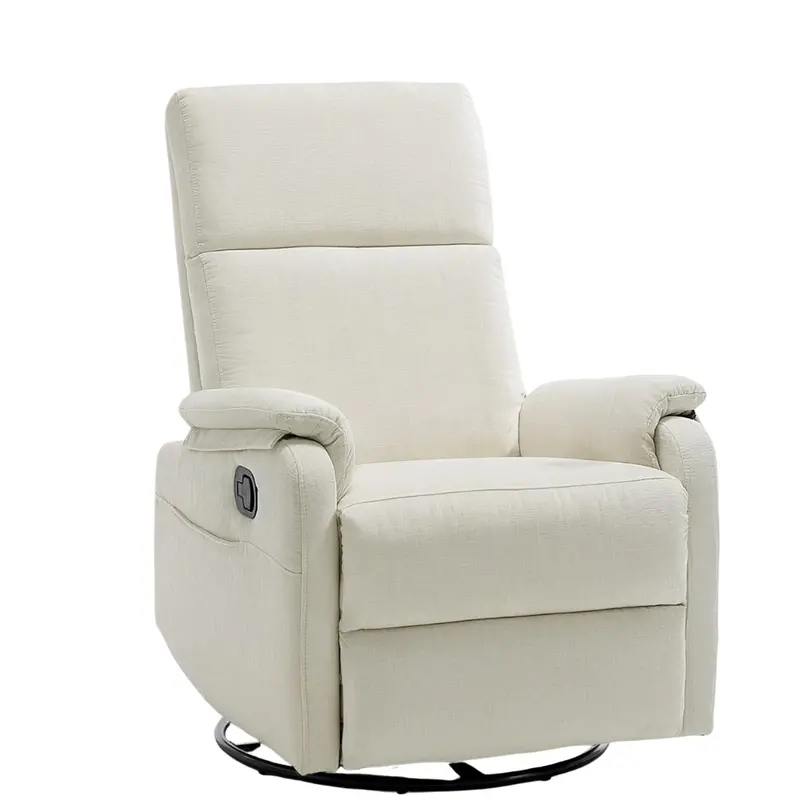 Korser Swivel Rocking Recliner Chair With Modern Armrests 1