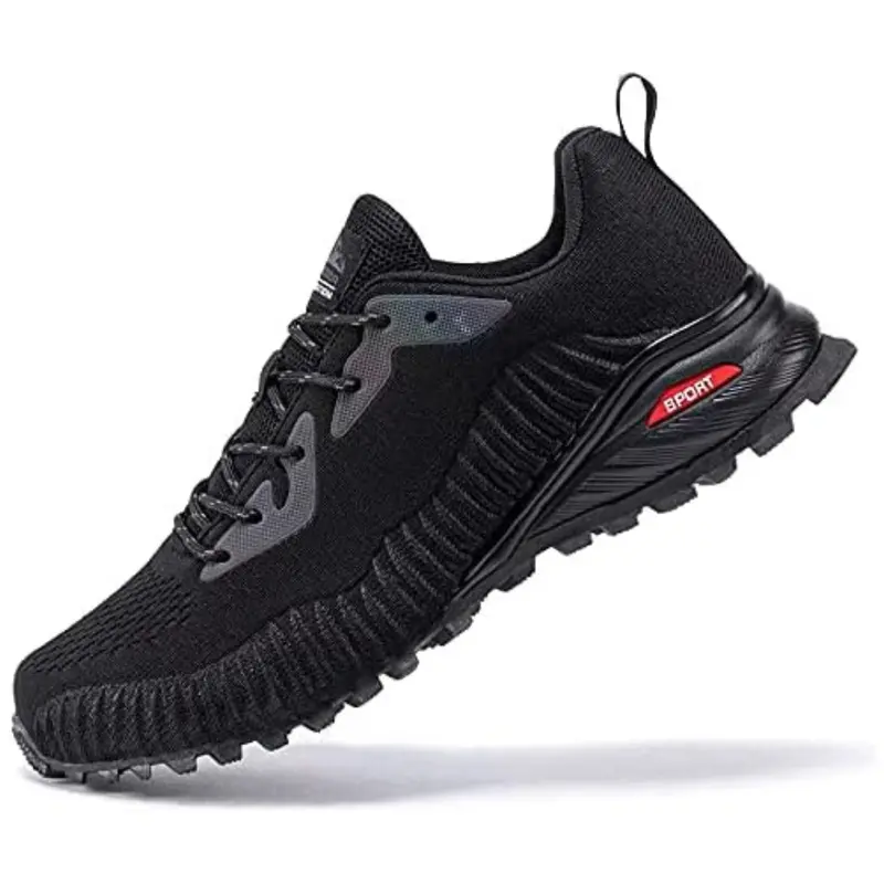 Kricely Men's Trail Running Shoes Fashion Hiking Sneakers 1