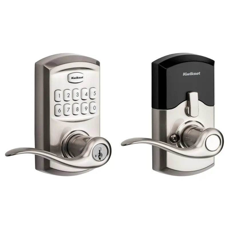 Kwikset Smartcode 917 Tustin Electronic Lever Doorknob 1