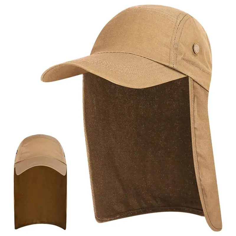 Lanru Men's Upf 50+ Sun Wide Brim Fishing Sun Hat 1