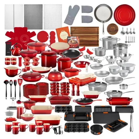 Le Creuset 166-Piece Ultimate Cookware Set 1