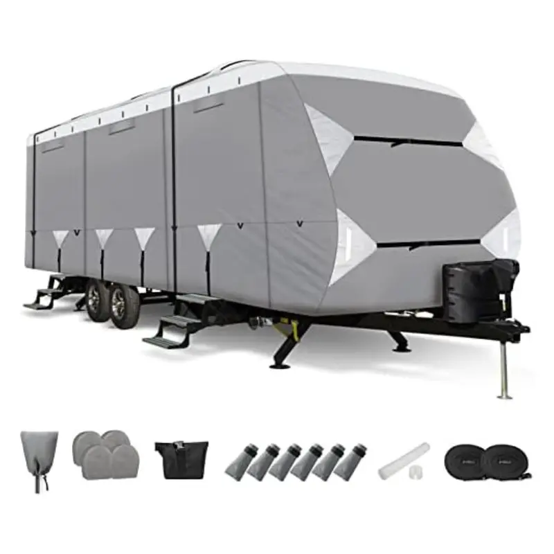 Leader Accessories Travel Trailer Rv Extra Thick Camper Cover 1