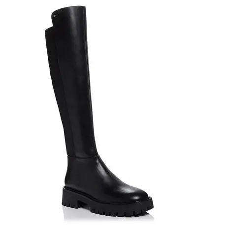 Leather Knee High Boots 1