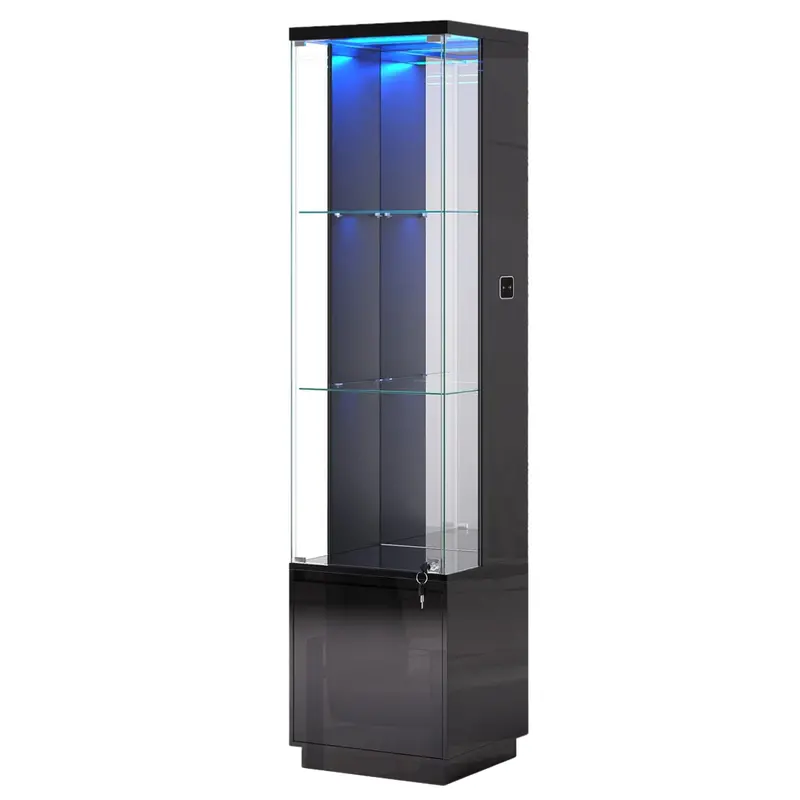 Led Glass Display Wine Cabinet (2-Colors) 1
