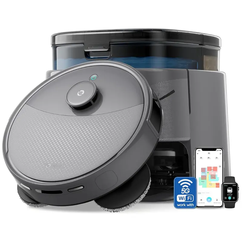 Lefant Lidar 20000Pa Suction All-In-One Robot Vacuum And Mop 1
