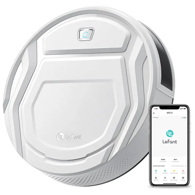Lefant M210 1800Pa Strong Suction Robotic Vacuum Cleaner 1