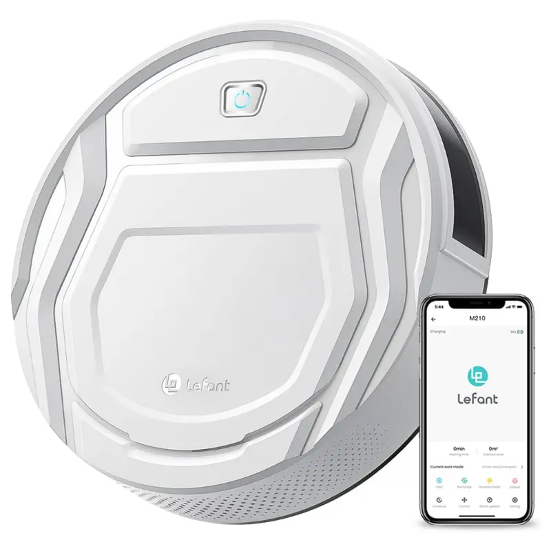 Lefant M210 1800Pa Strong Suction Robotic Vacuum Cleaner 1