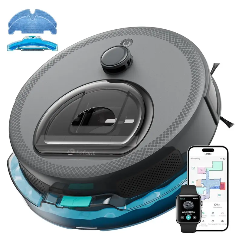 Lefant M330 Pro Lidar Robot Vacuum & Mop W/ Smart Mapping 1