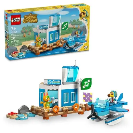Lego Animal Crossing Fly With Dodo Airlines Airport Playset 1