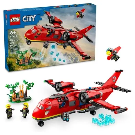 Lego City Fire Rescue Plane 1