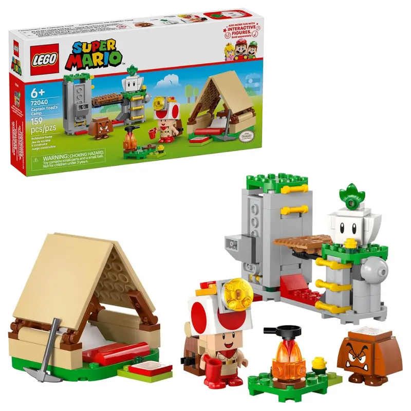 Lego Super Mario Captain Toad’S Camp Building Toy 1