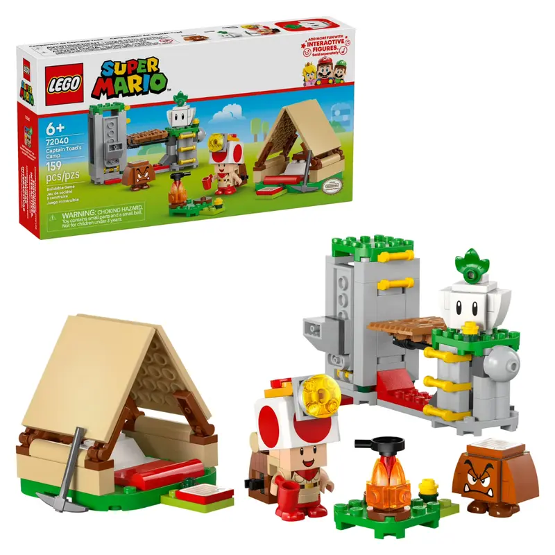 Lego Super Mario Captain Toads Camp Building Toy (72040) 1