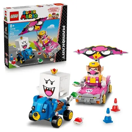 Lego Super Mario: Mario Kart Wario & King Boo 1