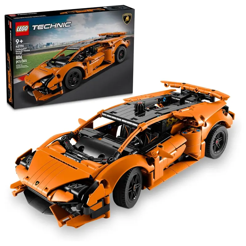 Lego Technic Lamborghini Huracn Tecnica Orange Toy Car (42196) 1