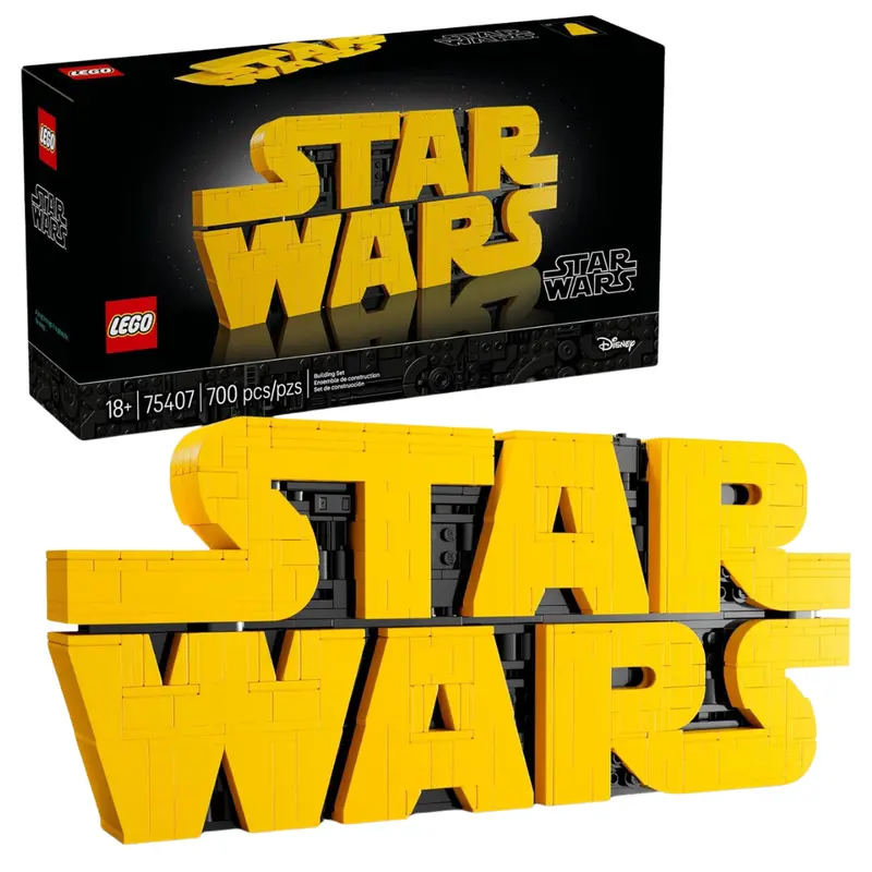 Lego Wars Brick-Built Logo Collectible Diy Model Kit 1