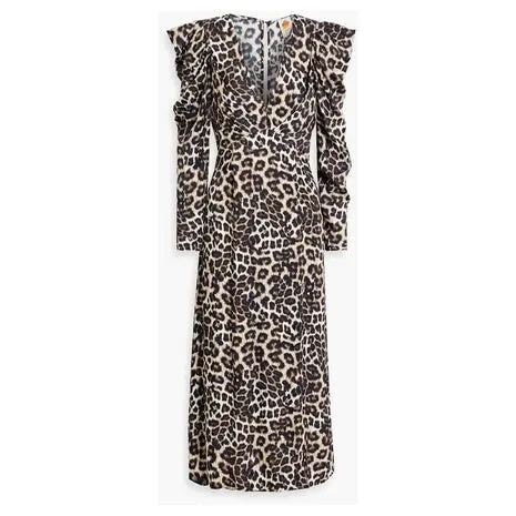 Leopard Print Midi Dress 1