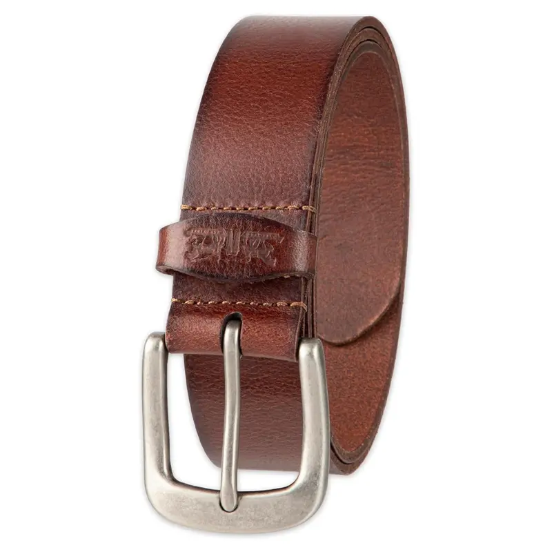 Levi's Men's Everyday Casual Belt ( Tan Burnish, Small 30 - 32 Size) 1