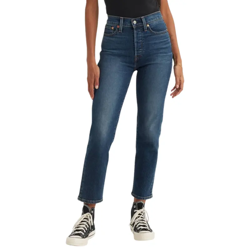 Levi's Women's High Rise Straight Leg Crop Jeans (Various Colors) 1