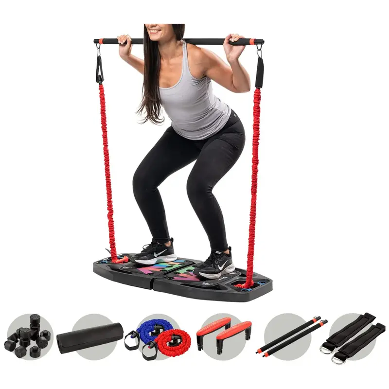 Lifepro Portable Home Gym With Push Up Training Board 1