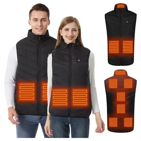Lightweight Heated Vest With 9 Heating Zones 1