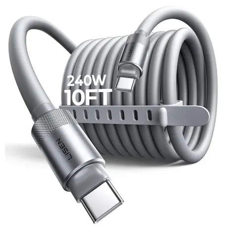 Lisen 10Ft 240W Usb-C Fast Charging Cable 1