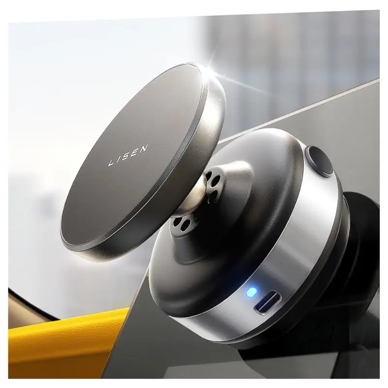 Lisen 360º Electric Vacuum Magsafe Iphone Holder 1