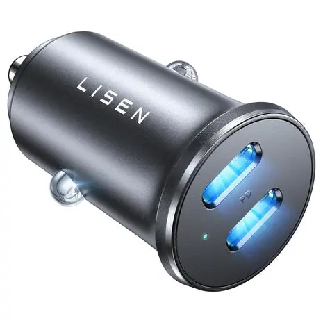 Lisen 90W Usb-C Fast Car Charger 1