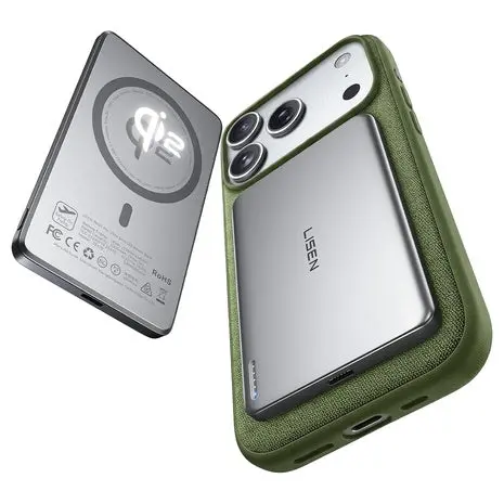 Lisen Qi2 15W Ultra Slim Magsafe 5000Mah Battery Pack 1
