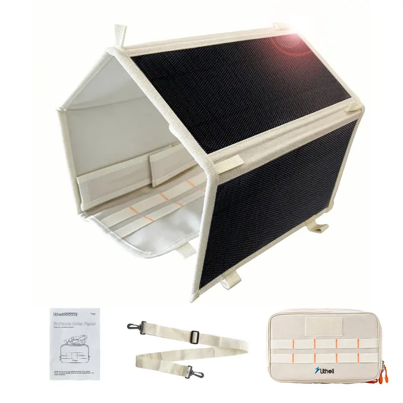 Litheli 24W Portable Solar Panel Charger 1
