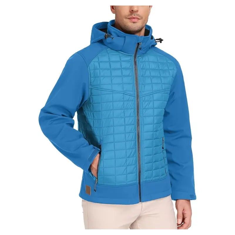 Little Donkey Andy Men's Lightweight Insulated Hybrid Jacket 1