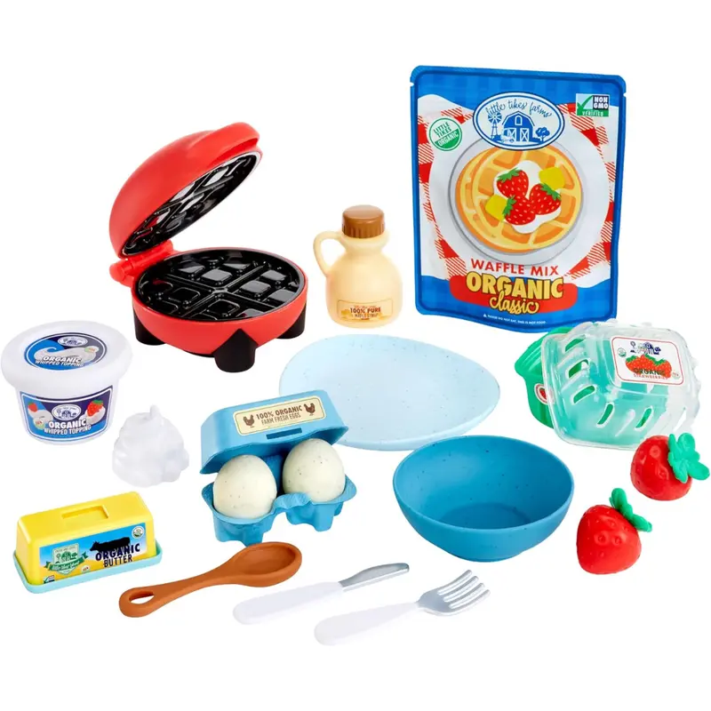 Little Tikes Creative Chefs Waffle Kit W/ Make-It Mix Play Sand 1