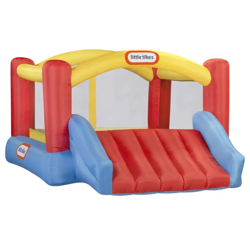 Little Tikes Jump 'N Slide Inflatable Bouncer With Blower & Storage Bag 1