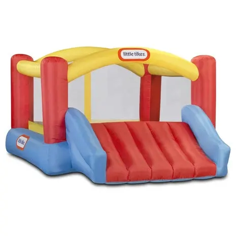 Little Tikes Jump 'N Slide Inflatable Bouncer With Heavy Duty Blower 1
