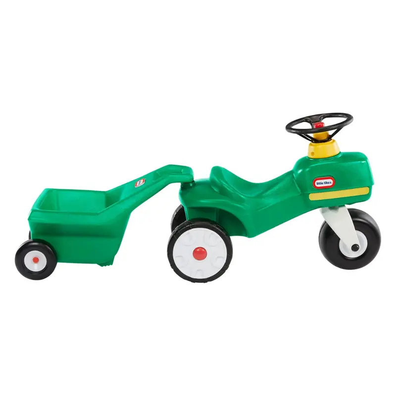 Little Tikes Tractor & Cart, Foot-To-Floor Ride-On 1