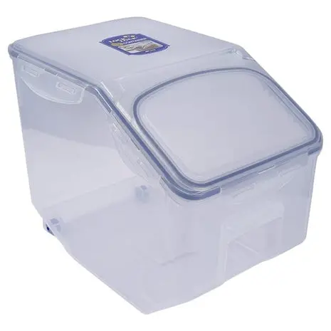 Lock & Lock 50.72-Cup Bulk Food Storage Container With Wheels 1
