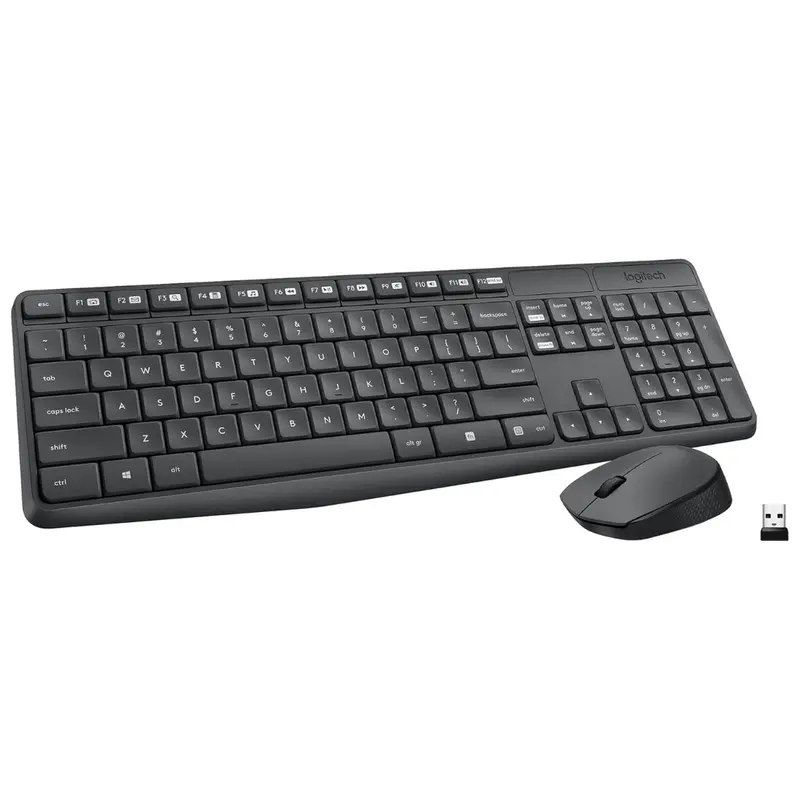 Logitech Mk235 Wireless Keyboard And Mouse Combo 1